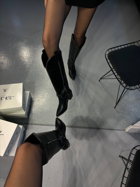 ISSI TAŞLI BİYELİ ÇİZME